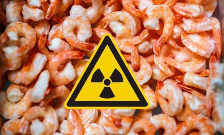 Continuano i ritiri dal mercato dei gamberetti radioattivi negli USA