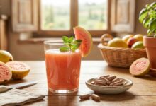 Il succo di guava potrebbe migliorare l'efficacia degli integratori di ferro.