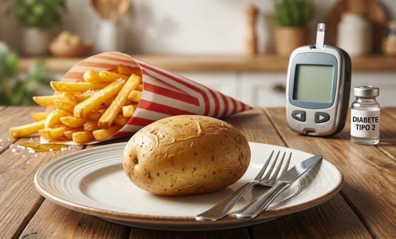 Le patatine fritte potrebbero essere la causa della cattiva reputazione delle patate di sviluppare il diabete di tipo 2.
