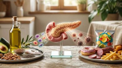 Per quanto riguarda il cancro al pancreas, il tipo specifico di grasso presente nella dieta potrebbe essere più importante della quantità totale consumata