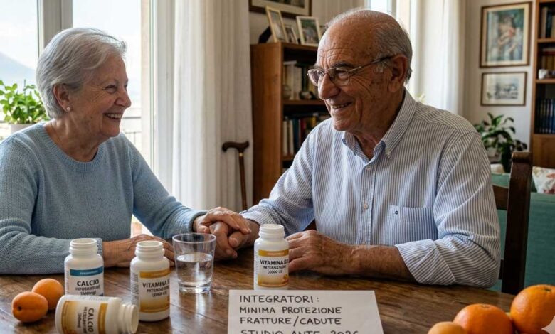 L’assunzione di integratori di calcio e vitamina D offrirebbe una protezione minima o nulla contro fratture o cadute nella maggior parte degli anziani
