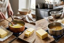 Differenze tra burro e margarina di grande impatto sul loro comportamento negli alimenti