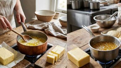 Differenze tra burro e margarina di grande impatto sul loro comportamento negli alimenti
