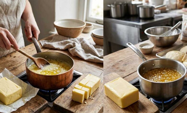 Differenze tra burro e margarina di grande impatto sul loro comportamento negli alimenti