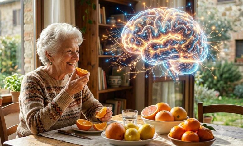 Livelli più elevati di vitamina C sembrano collegati a una struttura cerebrale più sana e a connessioni neurali più forti negli anziani.