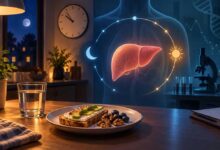 Mangiare a tarda notte sembra associato ad un rischio aumentato di malattie del fegato